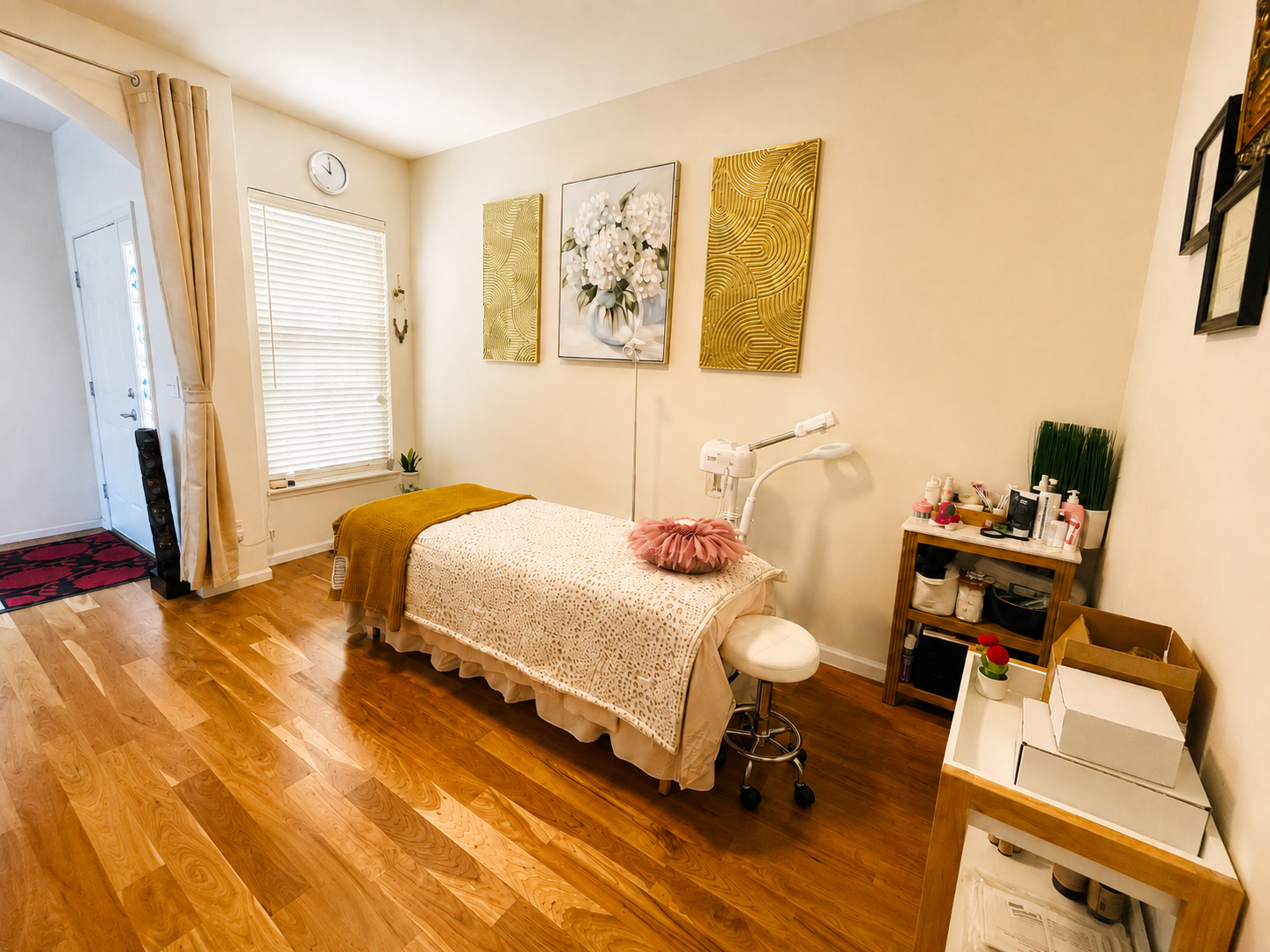 Inside the Shrii Aesthetics treatment room